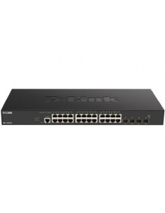 Switch Gestionable D-Link DXS-1210-28T 28 puertos, RJ-45 10/100/1000, 