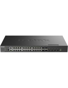 Switch Gestionable D-Link DXS-3410-32XY 24 puertos, RJ-45 10Gbps, SFP,