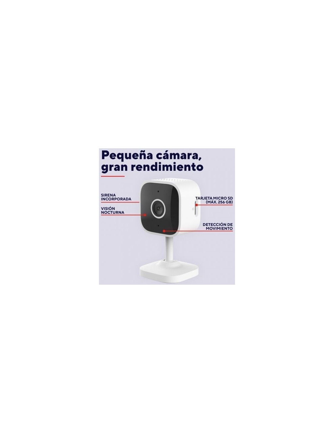 Cámara de vigilancia Trust IPCAM-2900, 93.6º, visión nocturna