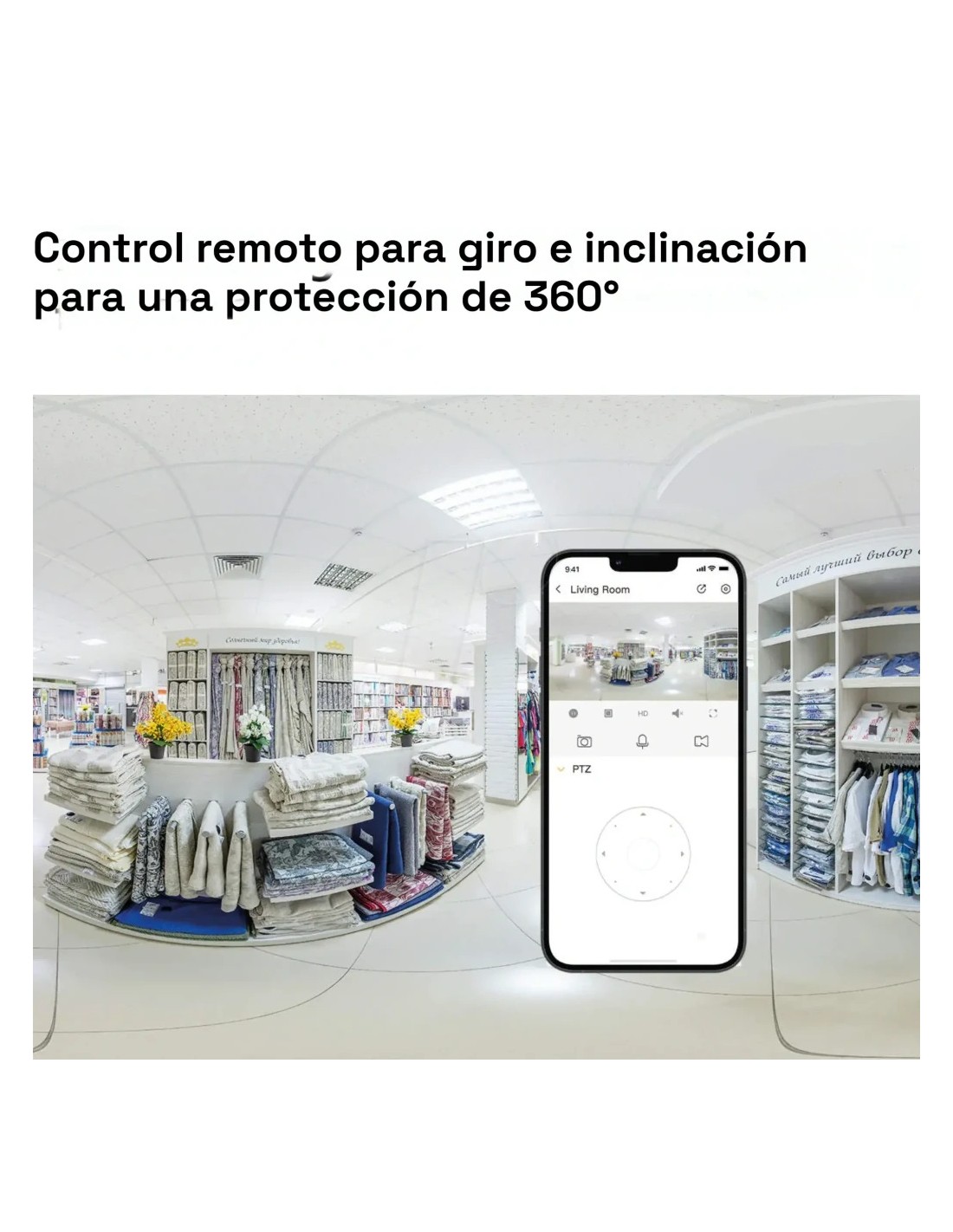 Cámara de vigilancia IMOU Ranger Mini 3K WiFi visión nocturna PTZ 355°