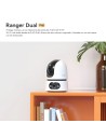 Cámara de vigilancia IMOU Ranger Dual Pro 2304x1296 6MP WiFi