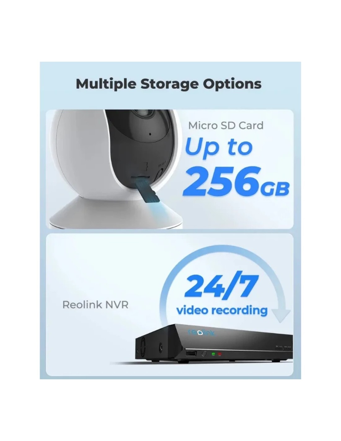 Cámara de vigilancia Reolink E Series E320 3MP WiFi visión nocturna