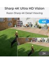 Cámara de vigilancia Reolink W437 Zoom 5X 4K Exterior WiFi en Logroño