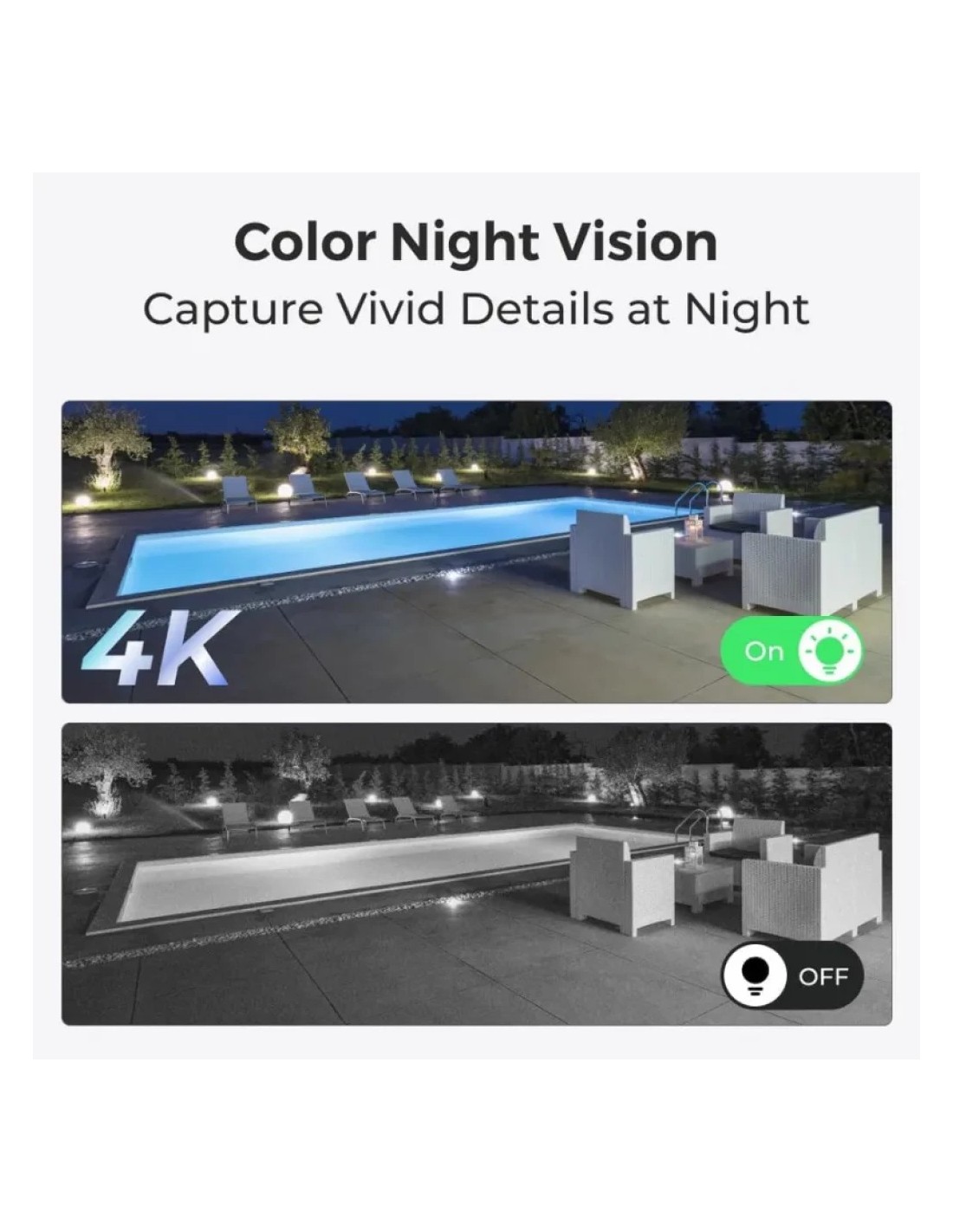 Cámara de vigilancia Reolink P437 PoE 4K Exterior IP67 en Logroño
