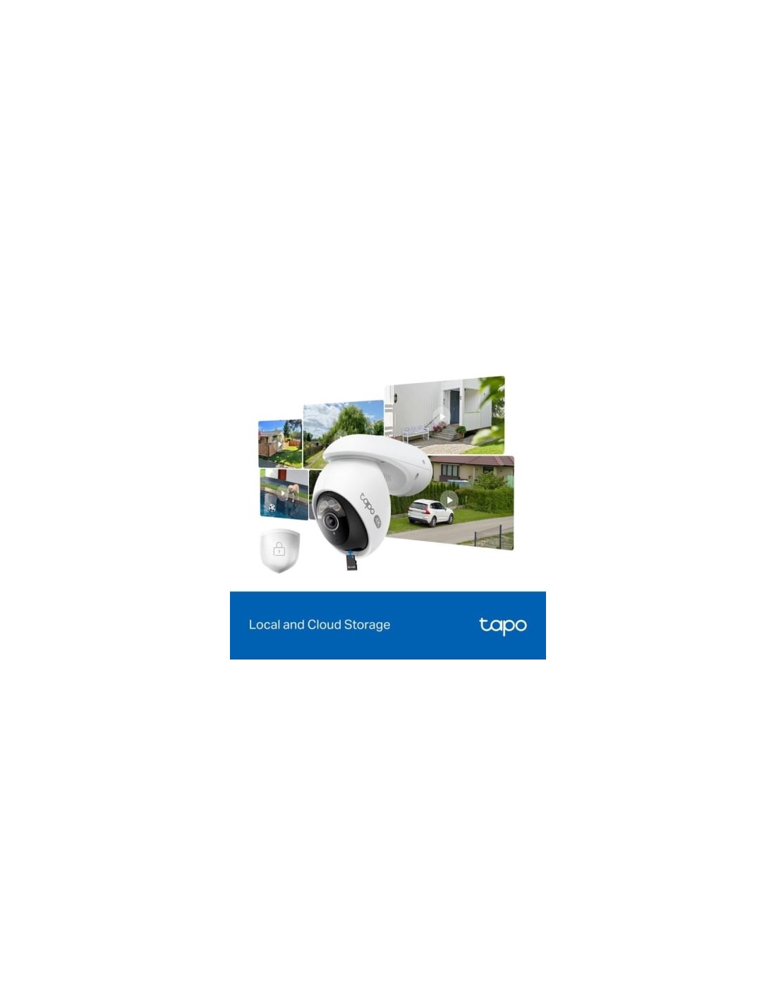 Cámara de vigilancia TP-Link Tapo C560WS, visión nocturna en Logroño