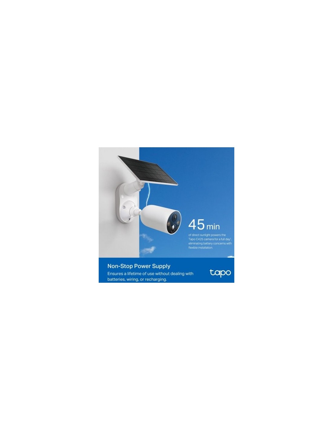 Cámara de vigilancia TP-Link Tapo C425 KIT, visión nocturna, incluye p