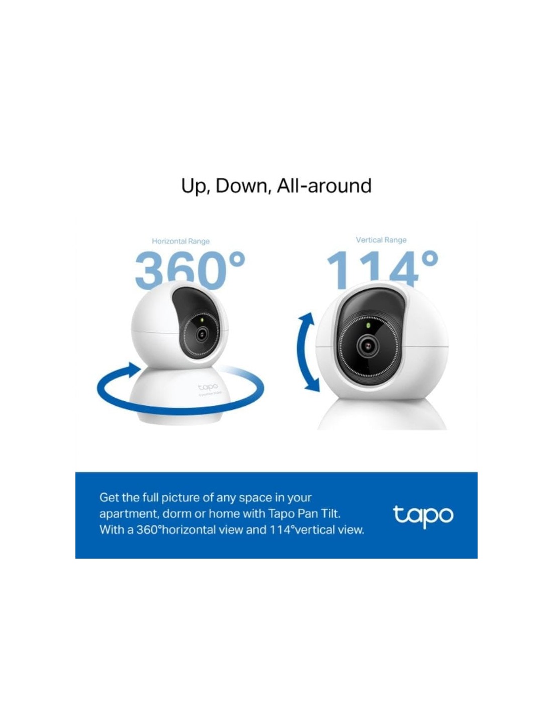Cámara de vigilancia TP-Link TC72 4MP Interior WiFi en Logroño
