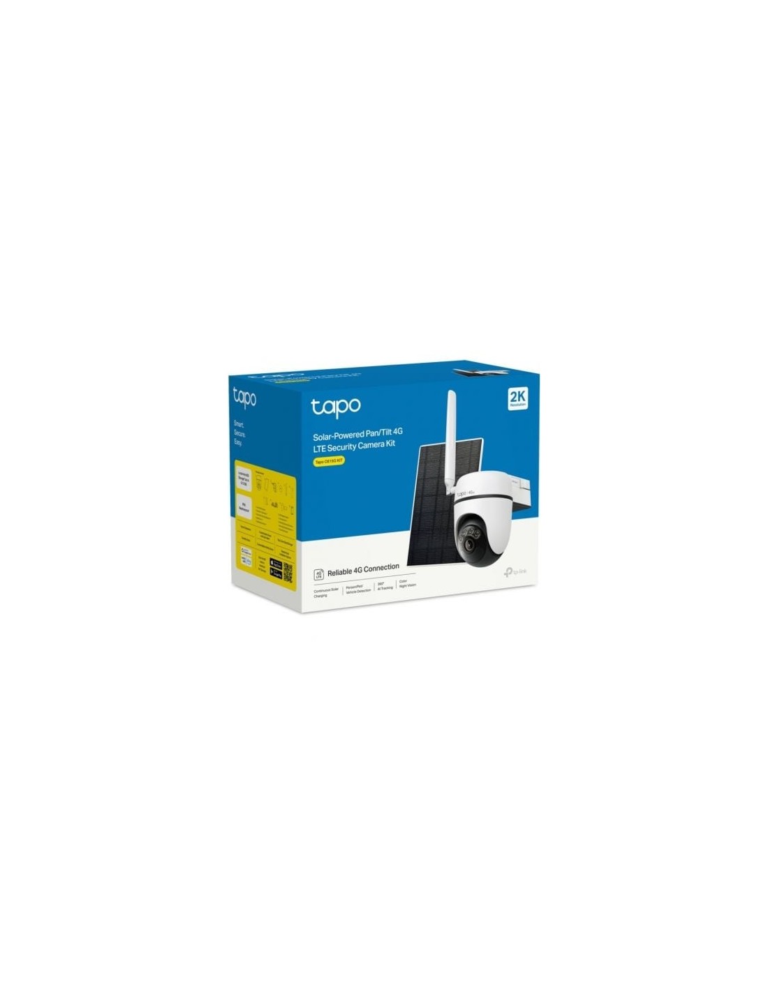 Cámara de vigilancia TP-Link Tapo C615G KIT, visión nocturna, incluye 