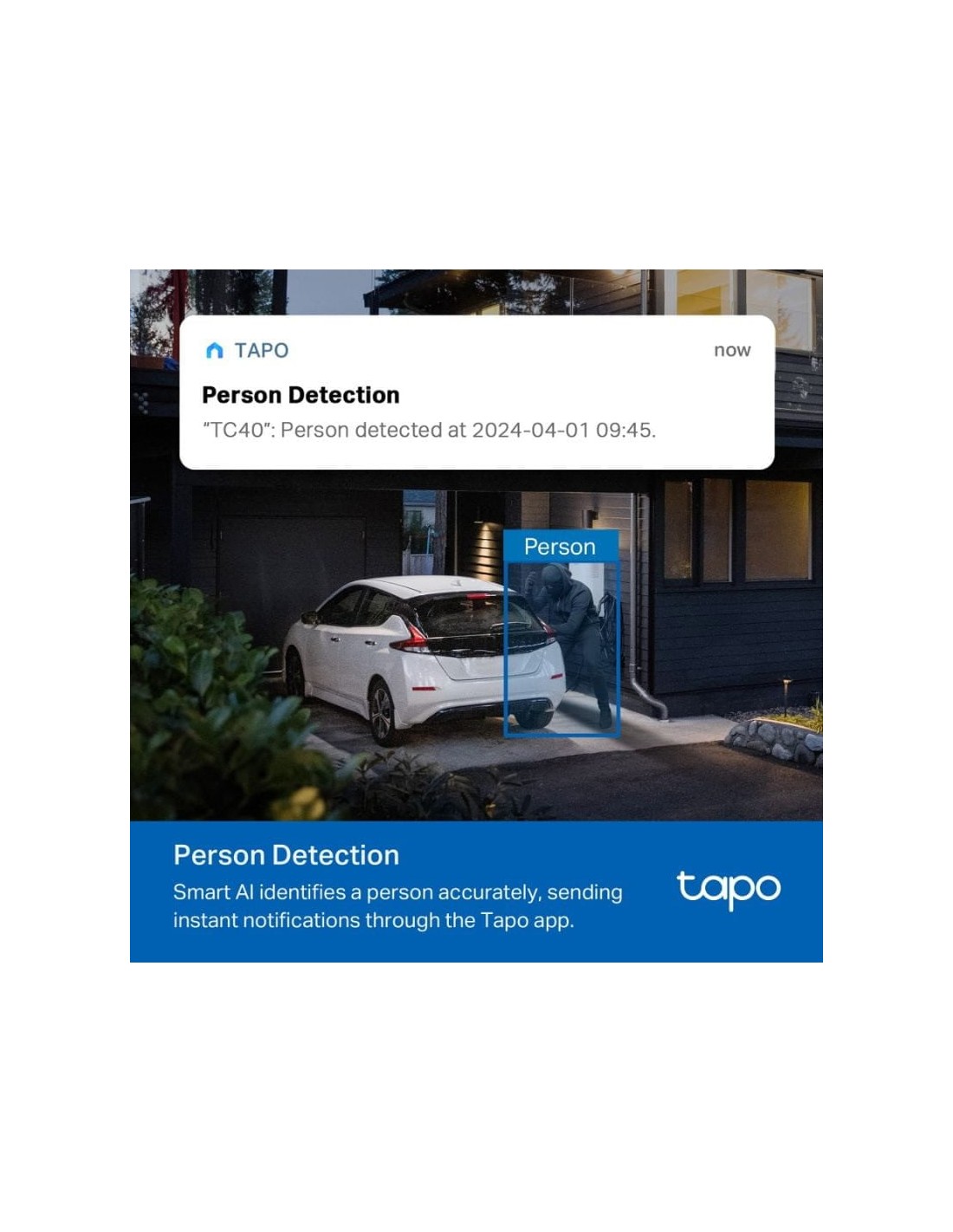 Cámara de vigilancia TP-Link Tapo TC40 Exterior WiFi en Logroño