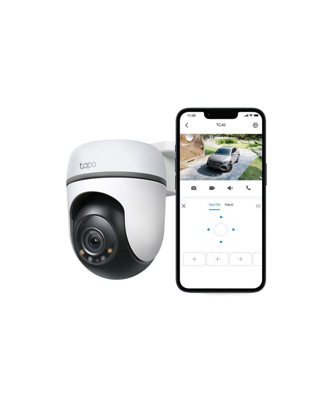 Cámara de vigilancia TP-Link Tapo TC40 Exterior WiFi en Logroño