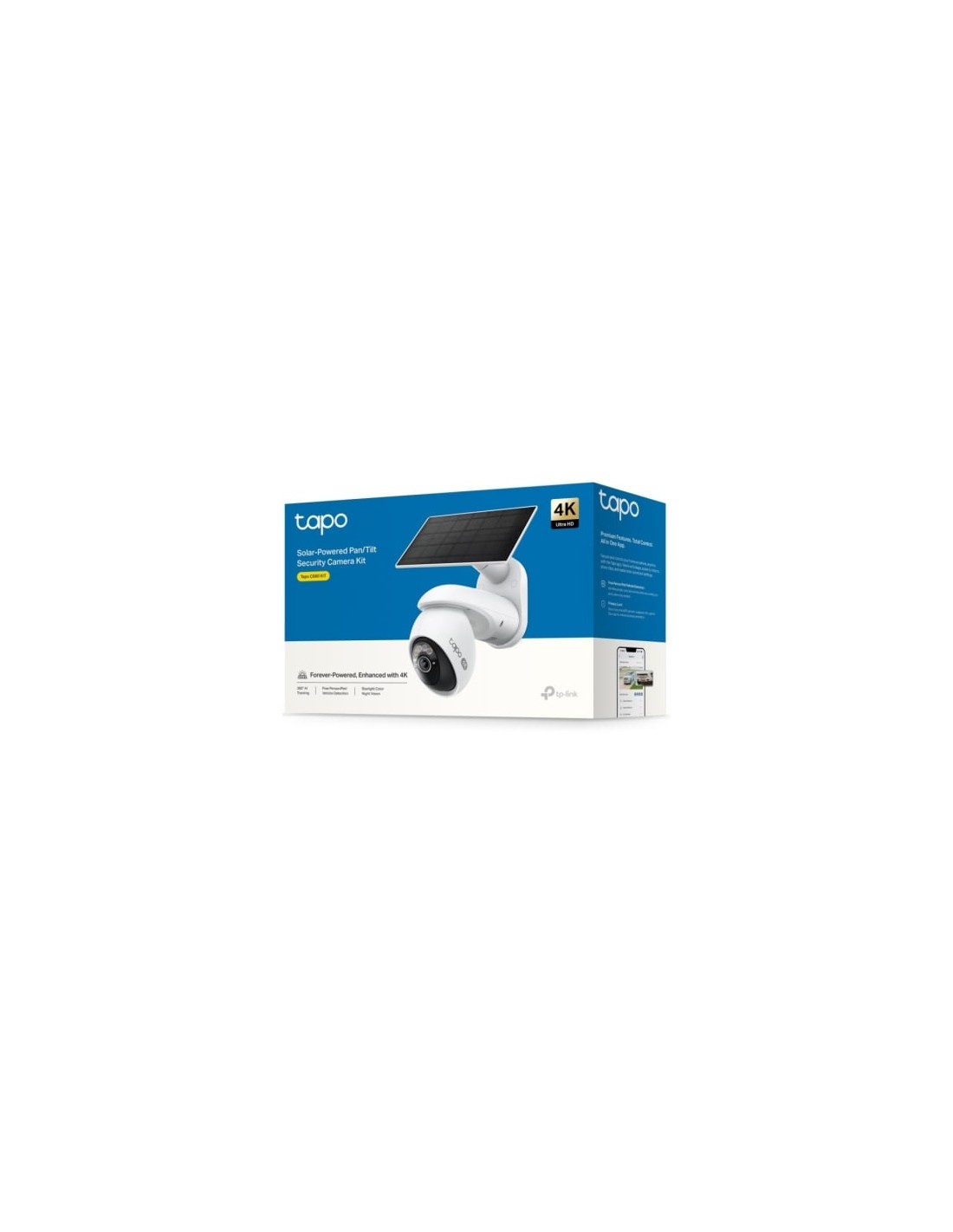 Cámara de vigilancia TP-Link Tapo C660 KIT, visión nocturna, incluye p
