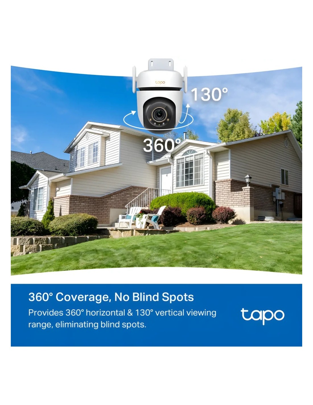 Cámara de vigilancia TP-Link Tapo C530WS 3K WiFi visión nocturna PTZ 3