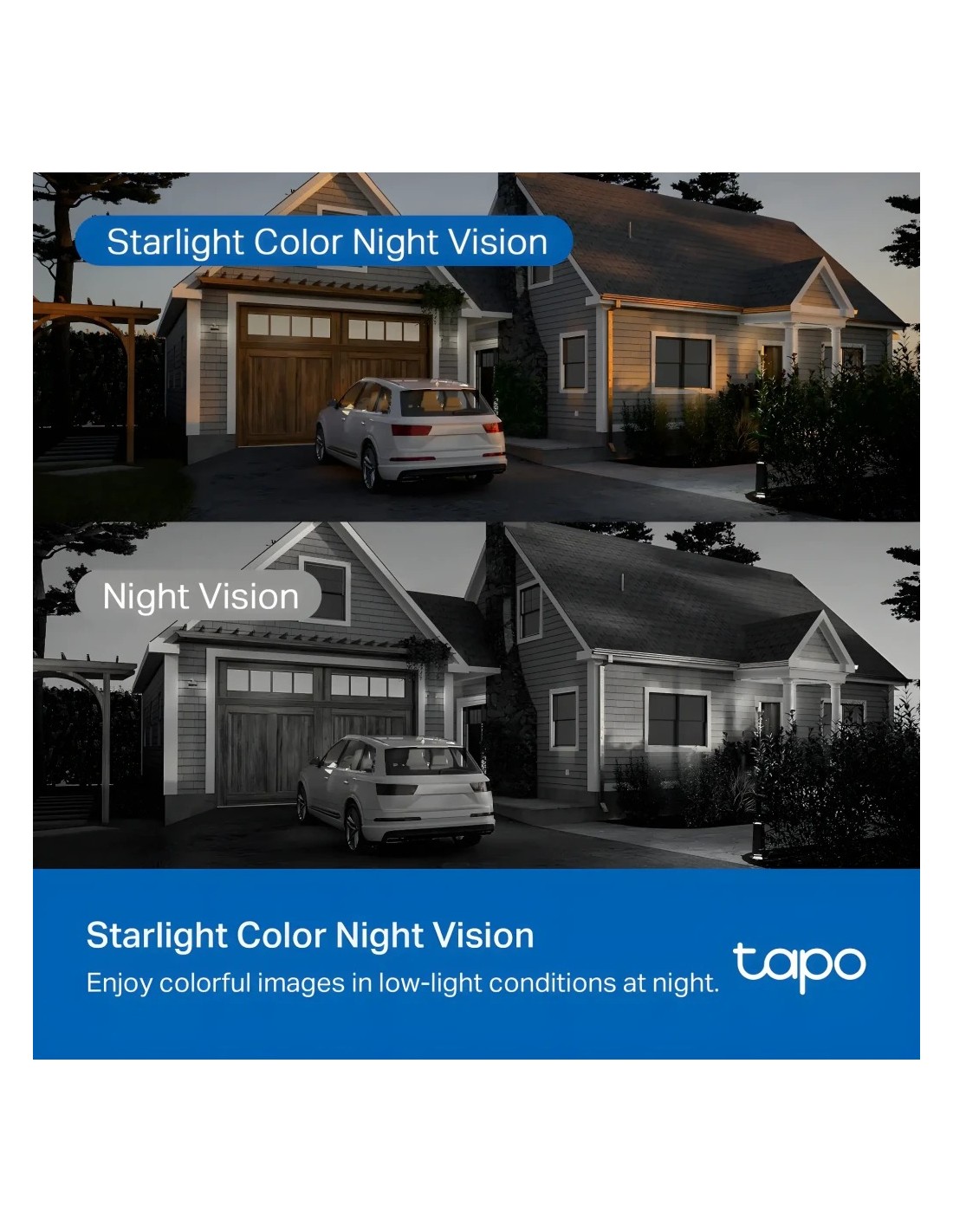 Cámara de vigilancia TP-Link Tapo C530WS 3K WiFi visión nocturna PTZ 3