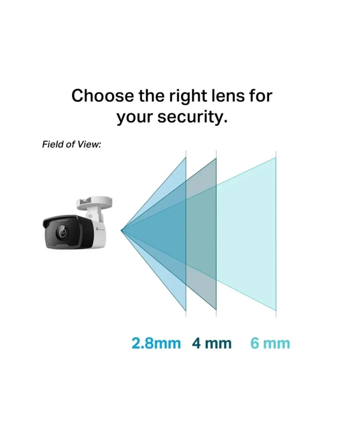 Cámara de vigilancia TP-Link Vigi C340I 4 mm Negro/Blanco 4MP