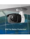 Cámara de vigilancia TP-Link Vigi C340I 4 mm Negro/Blanco 4MP