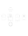 Cámara de vigilancia Xiaomi Smart Camera C301 Blanco 2K WiFi