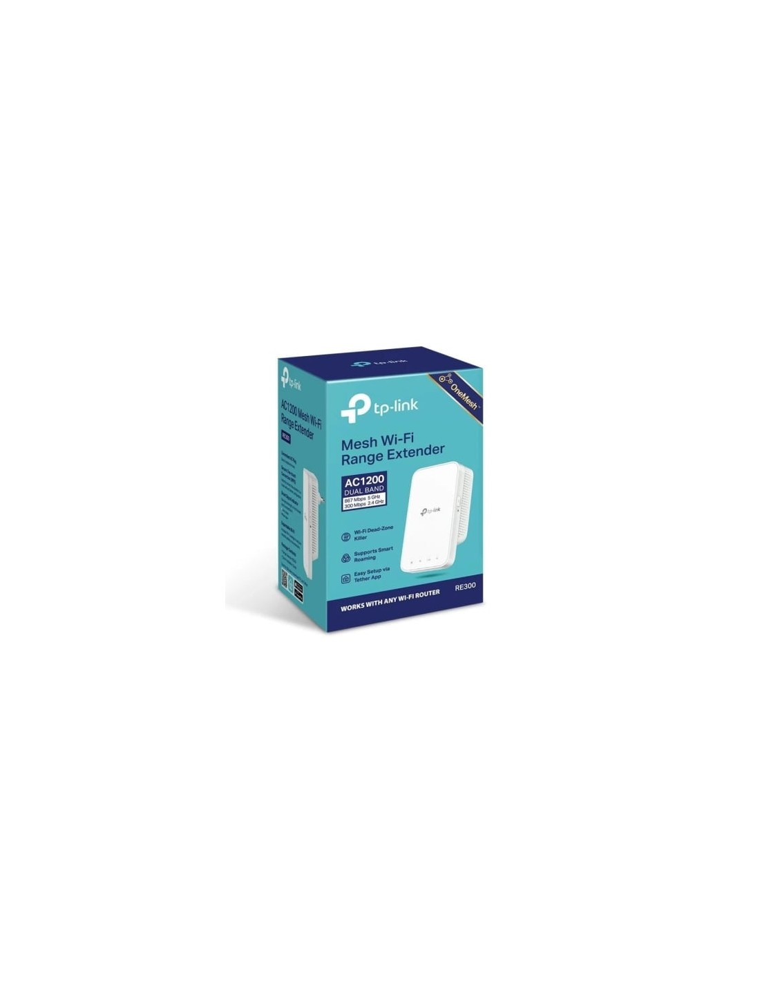 Repetidor wifi TP-Link RE300 1200 Mbps en Logroño