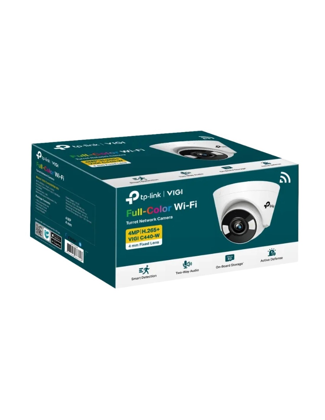 Cámara de vigilancia TP-Link Vigi C440-W Cubo Blanco en Logroño