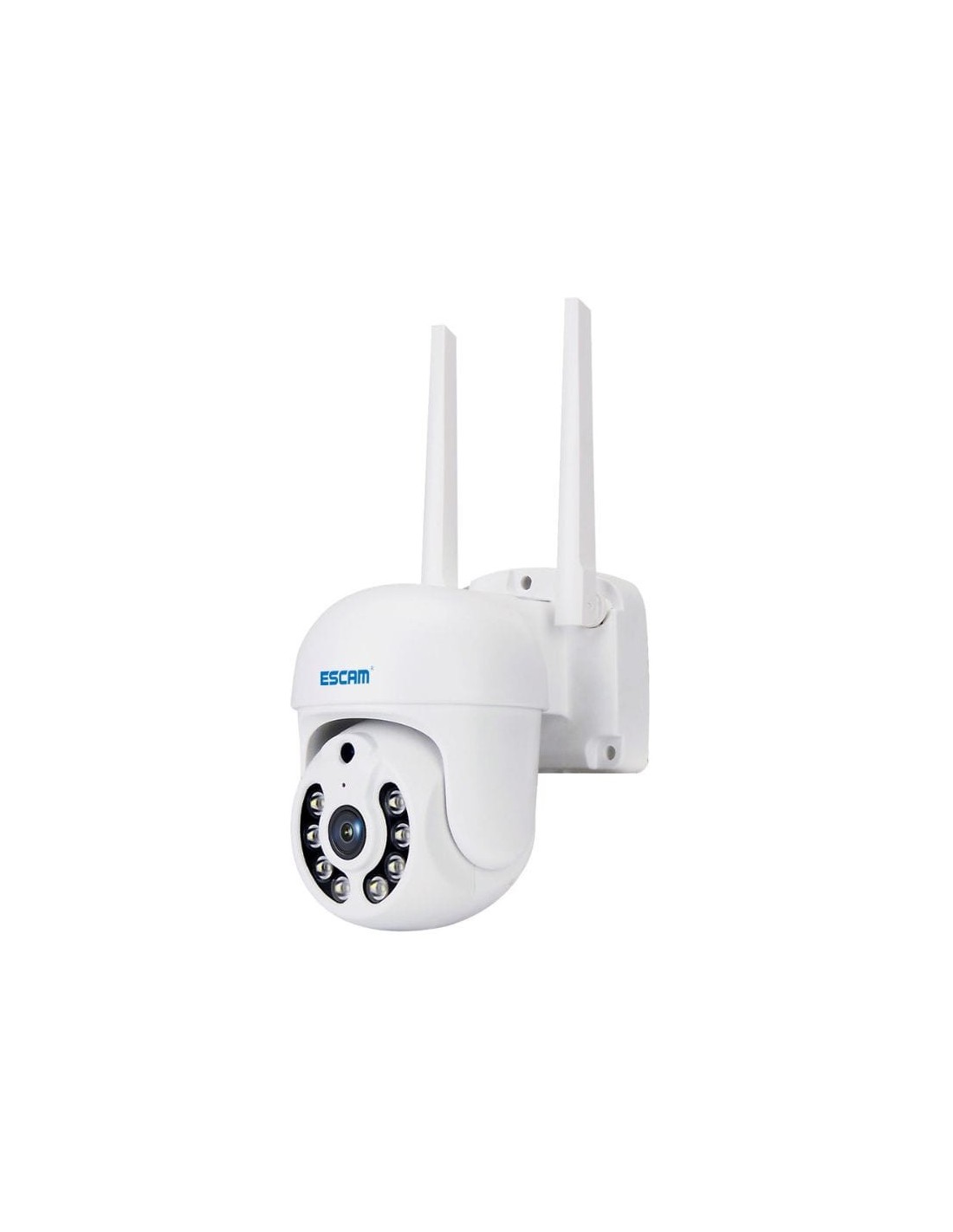 Kit de videovigilancia Escam WNK714 4 cámaras Blanco 3MP WiFi