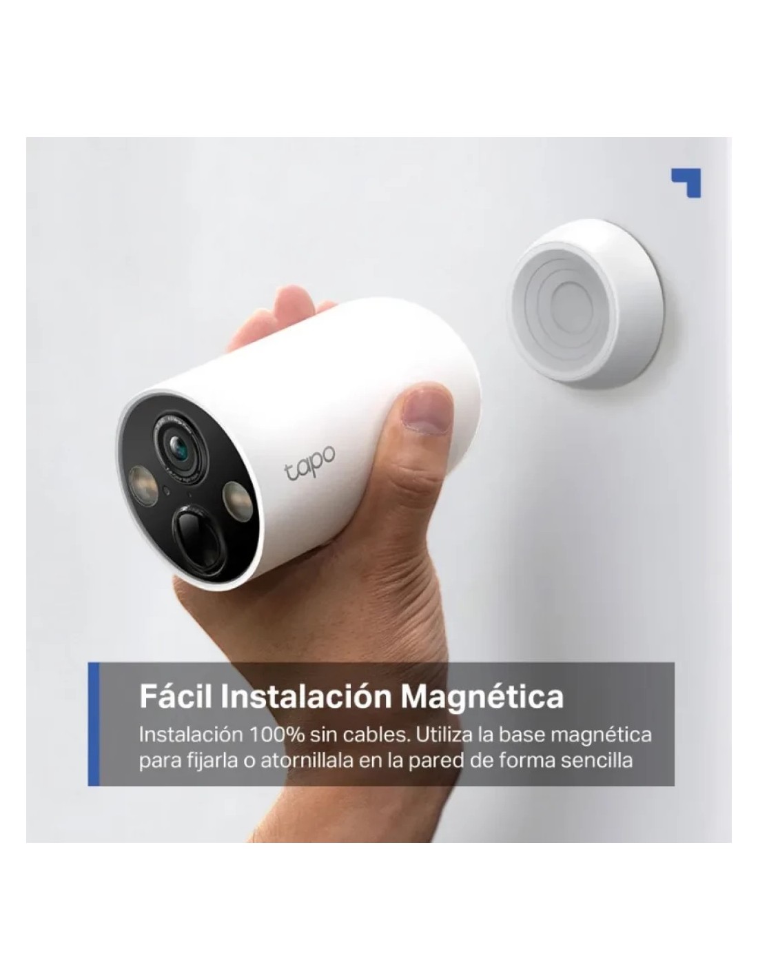 Cámara de vigilancia TP-Link Tapo C425 10000mAh 2K Exterior batería IP