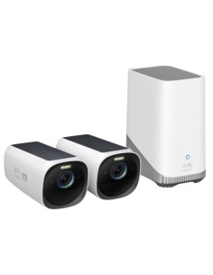 Cámara de vigilancia Eufy Security S330 eufyCam 3 Blanco/Negro 4K Sola