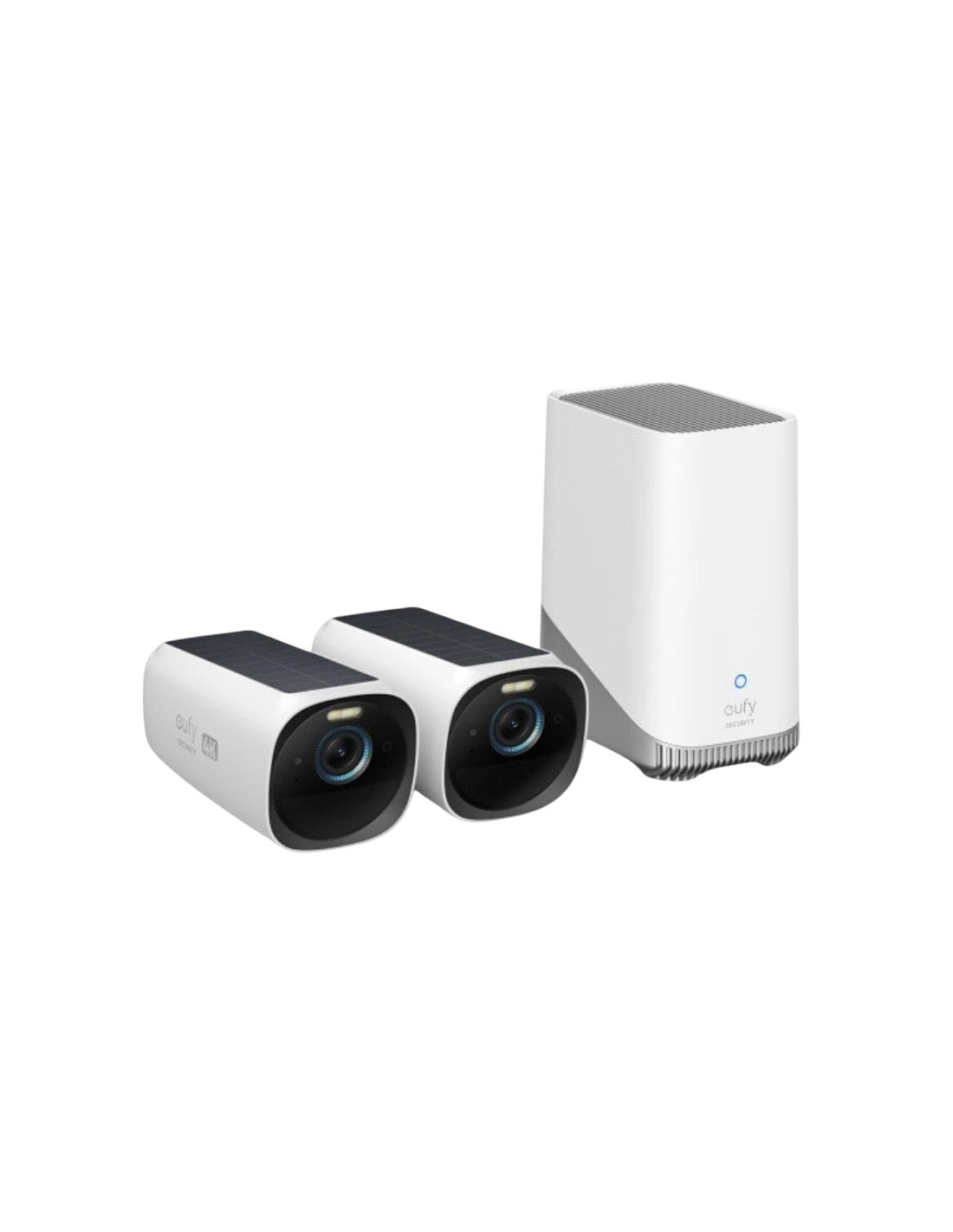 Cámara de vigilancia Eufy Security S330 eufyCam 3 Blanco/Negro 4K Sola