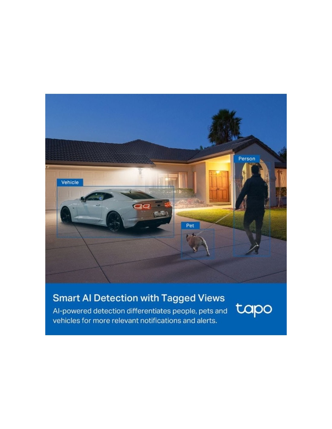 Cámara de vigilancia TP-Link Tapo C720 2K Exterior en Logroño