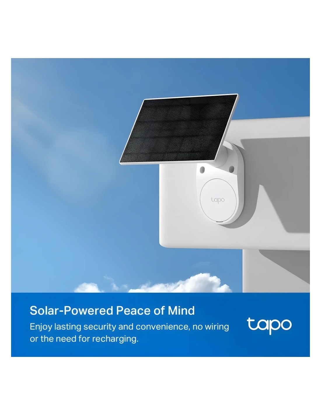 Cámara de vigilancia TP-Link Tapo C460 Kit 4K Exterior WiFi Solar IP66