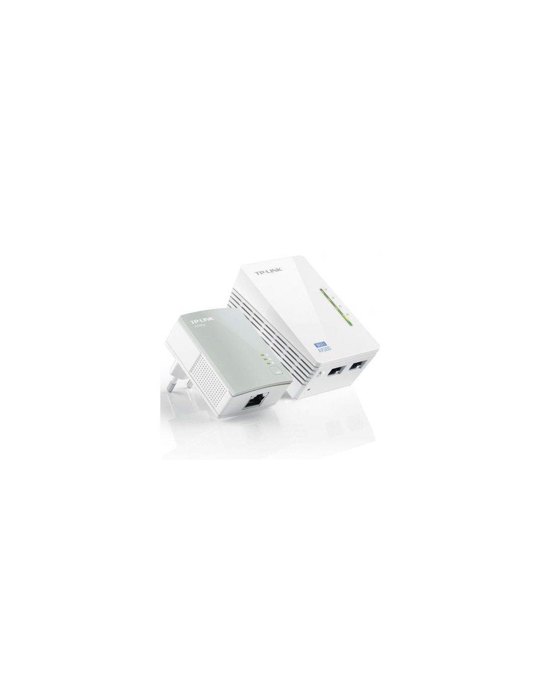 Adaptador PLC TP-Link TL-WPA4220KIT 300 Mbps, alcance 300 m, pack de 2
