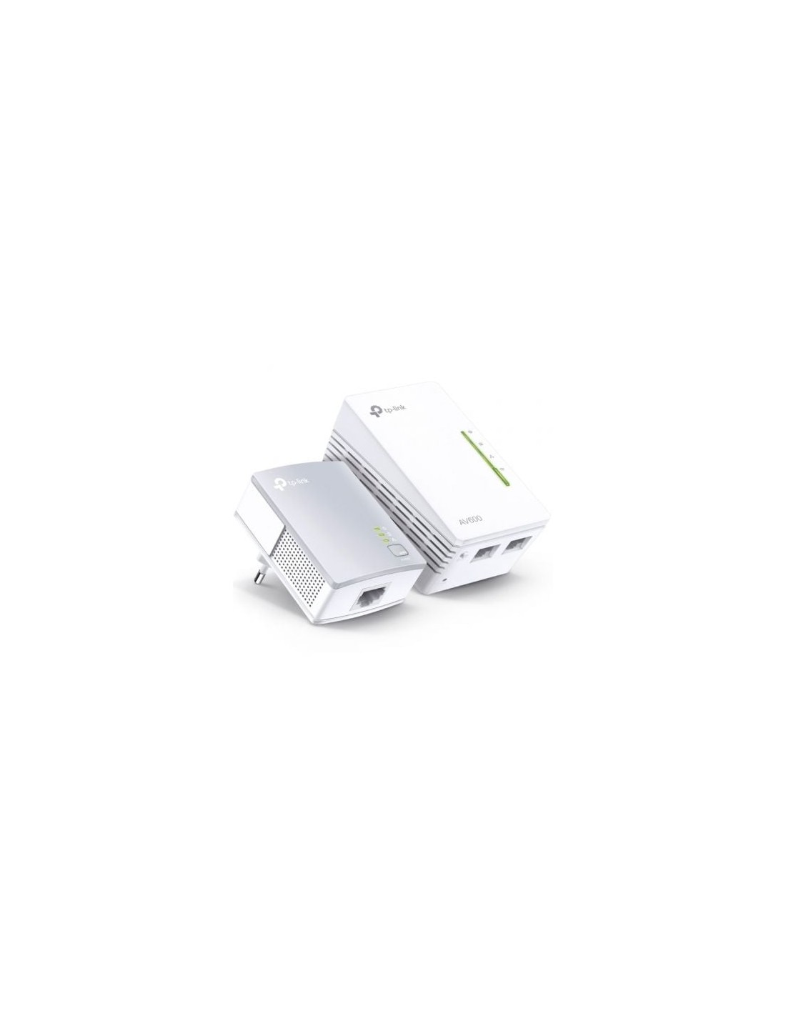 Adaptador PLC TP-Link TL-WPA4221 KIT 600 Mbps, alcance 300 m, pack de 
