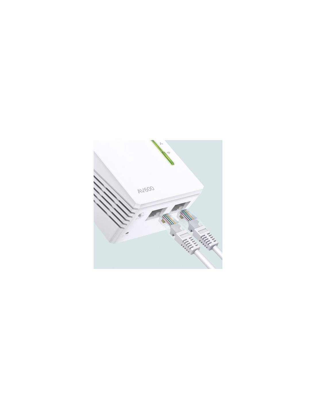 Adaptador PLC TP-Link TL-WPA4221 KIT 600 Mbps, alcance 300 m, pack de 