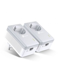 Adaptador PLC TP-Link TL-PA4010P KIT 600 Mbps, alcance 300 m, pack de 