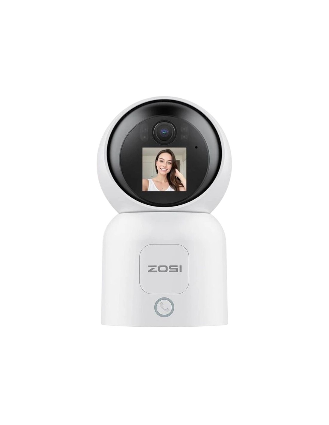 Cámara de vigilancia ZOSI C519M Dual Blanco 2,5K WiFi en Logroño