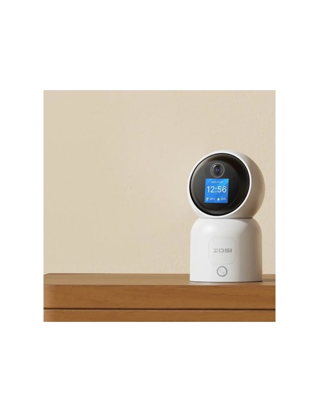 Cámara de vigilancia ZOSI C519M Dual Blanco 2,5K WiFi en Logroño