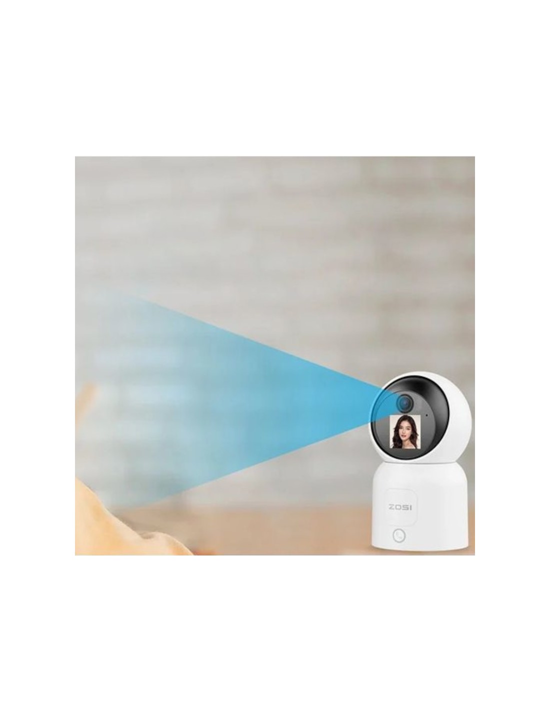 Cámara de vigilancia ZOSI C519M Dual Blanco 2,5K WiFi en Logroño