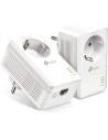 Adaptador PLC TP-Link TL-PA7017P KIT AV1000 1000 Mbps, alcance 300 m, 