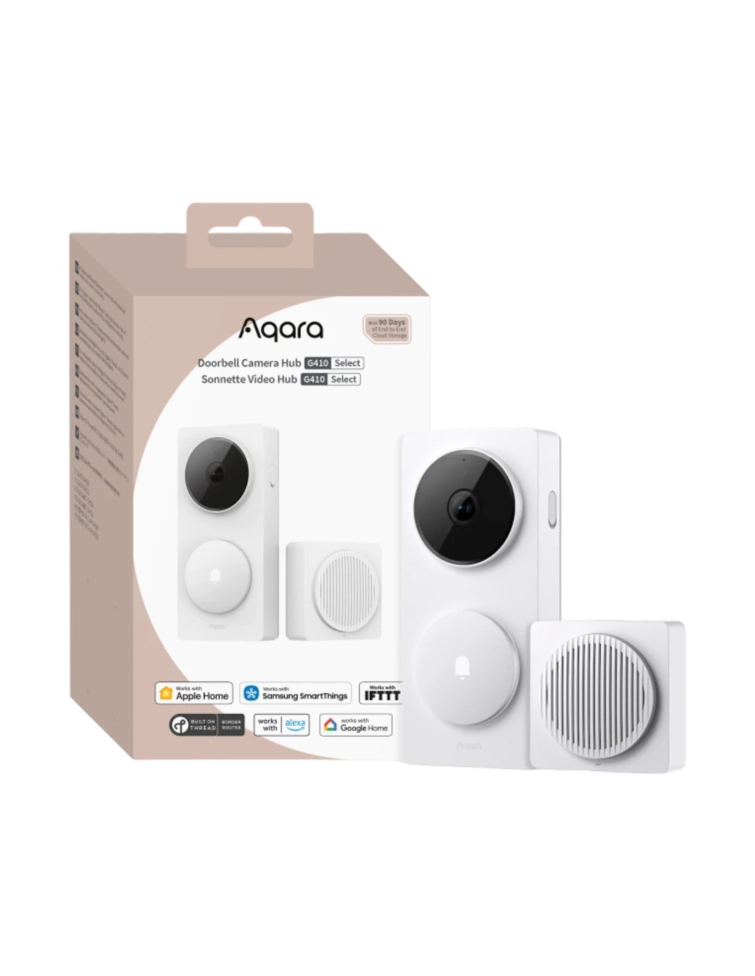 Videoportero AQARA Doorbell Camera Hub G410 2K WiFi visión nocturna