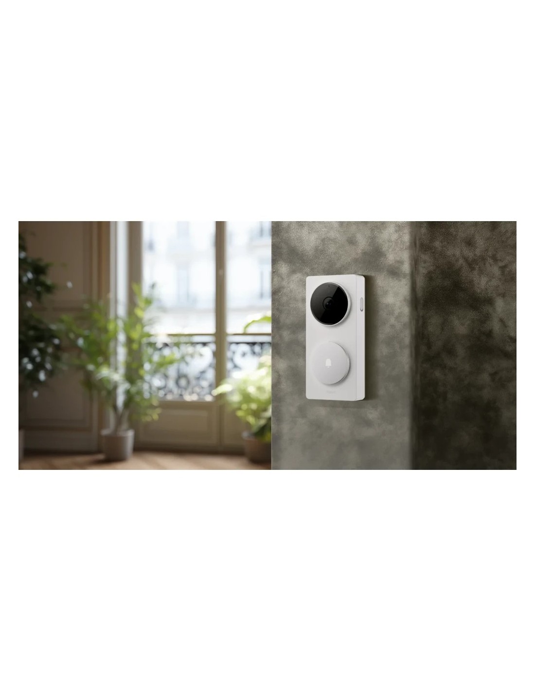 Videoportero AQARA Doorbell Camera Hub G410 2K WiFi visión nocturna