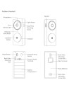 Videoportero AQARA Doorbell Camera Hub G410 2K WiFi visión nocturna