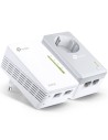 Adaptador PLC TP-Link TL-WPA4226 KIT AV600 600 Mbps, alcance 300 m, pa