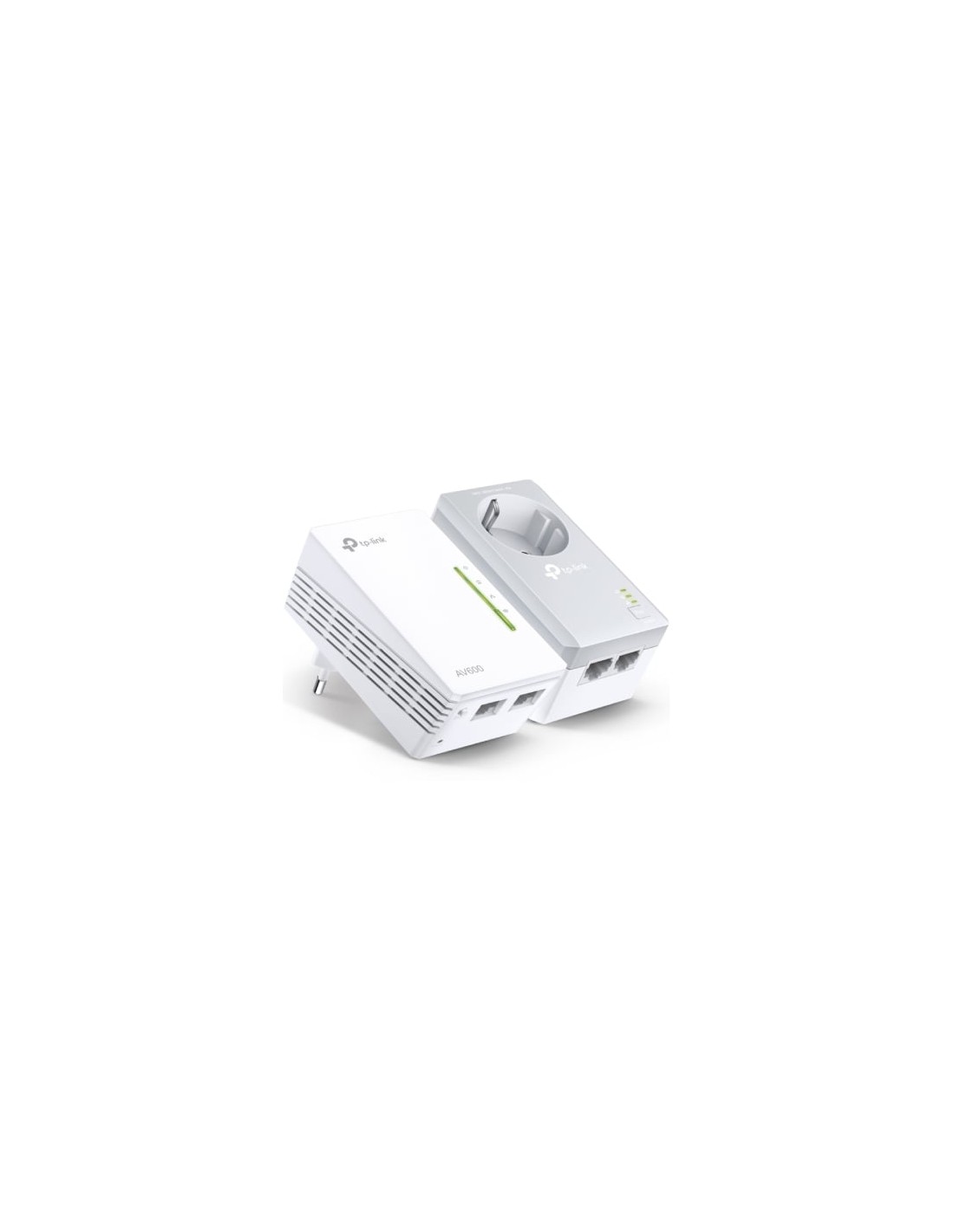 Adaptador PLC TP-Link TL-WPA4226 KIT AV600 600 Mbps, alcance 300 m, pa