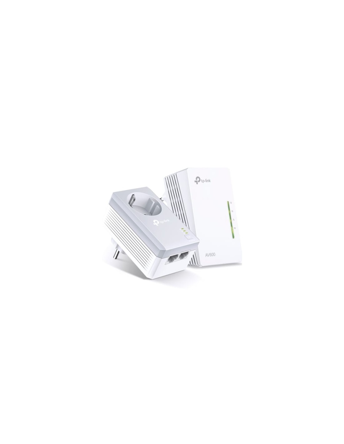 Adaptador PLC TP-Link TL-WPA4226 KIT AV600 600 Mbps, alcance 300 m, pa