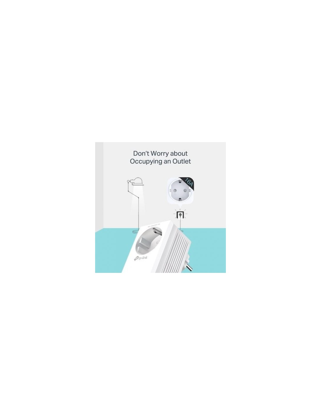 Adaptador PLC TP-Link TL-WPA7617 KIT 1000 Mbps, alcance 300 m, pack de