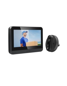 Mirilla digital Escam C89 Negro visión nocturna audio bidireccional 2
