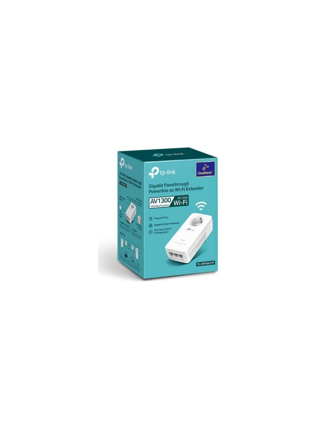 Adaptador PLC TP-Link TL-WPA8631P 1300 Mbps, alcance 300 m en Logroño