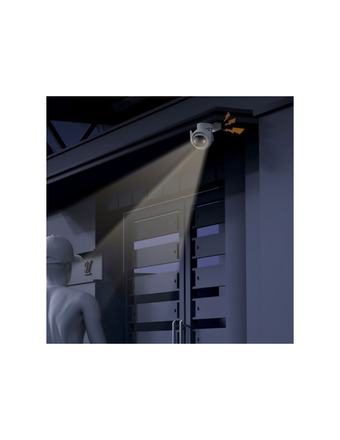 Cámara de vigilancia IMOU Cruiser 2 Blanco 5MP WiFi visión nocturna PT