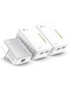 Adaptador PLC TP-Link TL-WPA4220T KIT 500 Mbps, alcance 300 m, pack de
