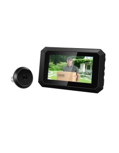 Mirilla digital Escam C23-G Negro 2MP en Logroño 2