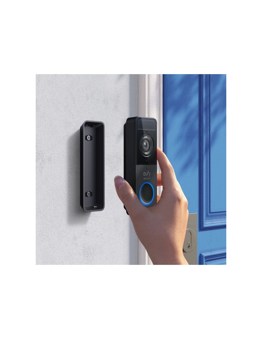 Videoportero Eufy Video Doorbell Negro Full HD en Logroño