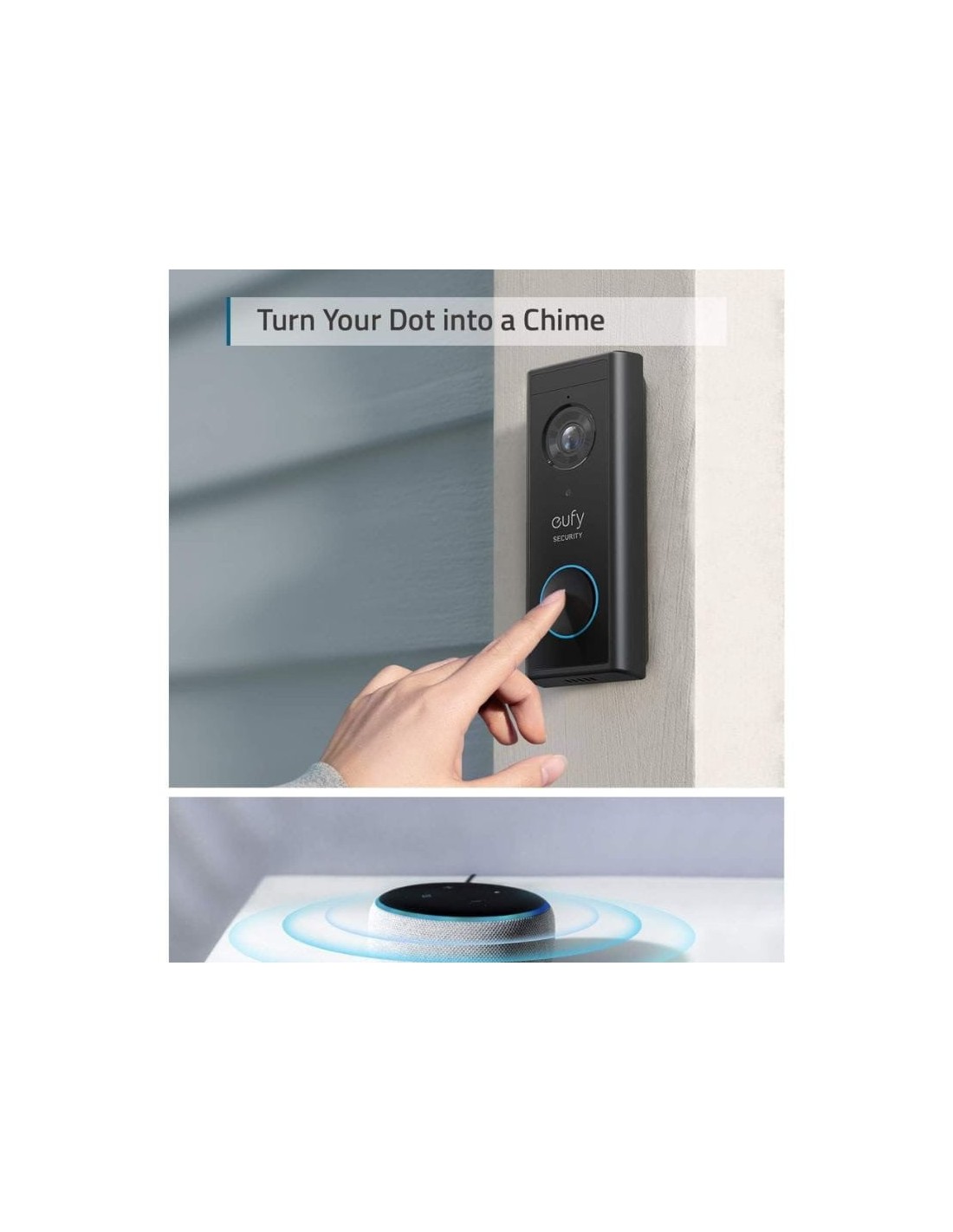 Timbre inteligente Eufy Security Set 2K en Logroño